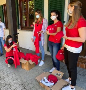 Das Projektteam (v.l.n.r.): Janina Leue, Marlen Dittmayer, Martina Neumeier, Dorothee Langhals, und (nicht im Bild) Kathrin Welsch.